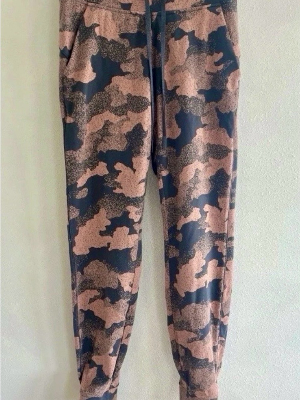 lululemon athletica Navy and Pink Camo Joggers